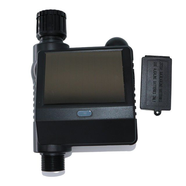 2 Outlet Digital Water Timer Solar Energy Automatic Intelligent Irrigation Smart Wifi Control Valve