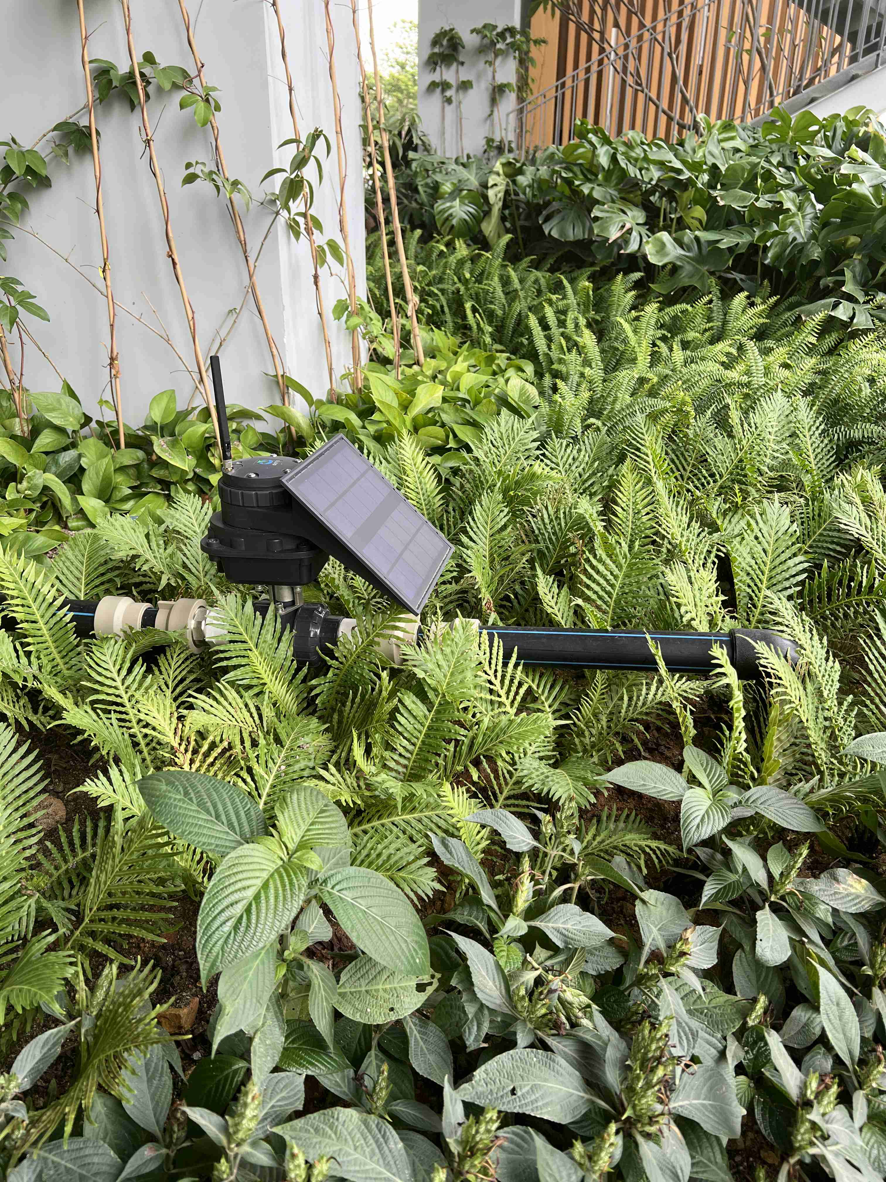 IoT Based Lora Connected Customized solar irrigation sprinkler controller