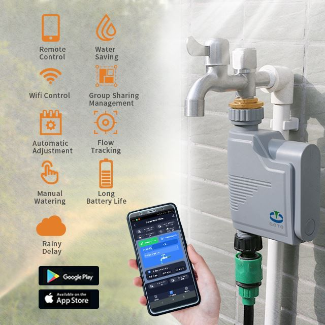 Bluetooth Water Timer For Lawn/farm Auto Irrigation
